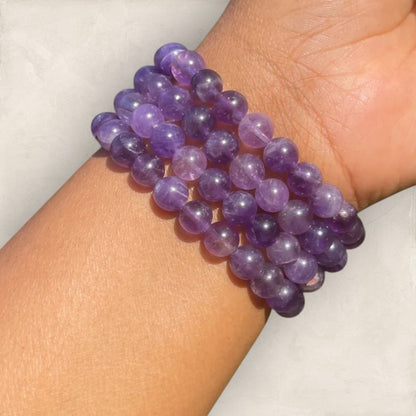 AAA+ Amethyst Dainty Bracelet