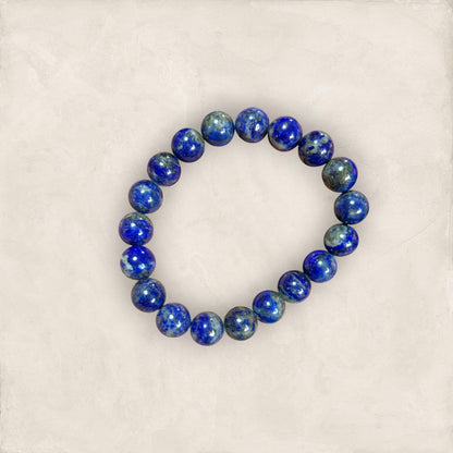 AAA+ Lapis Lazuli  Healing Crystals Bracelet ,Strength Bracelet