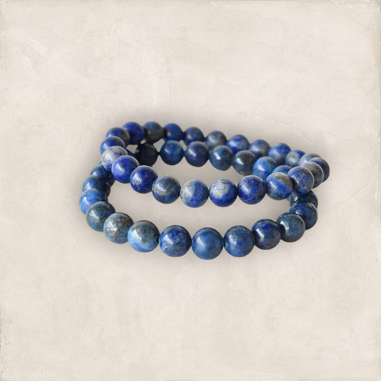 AAA+ Lapis Lazuli  Healing Crystals Bracelet ,Strength Bracelet