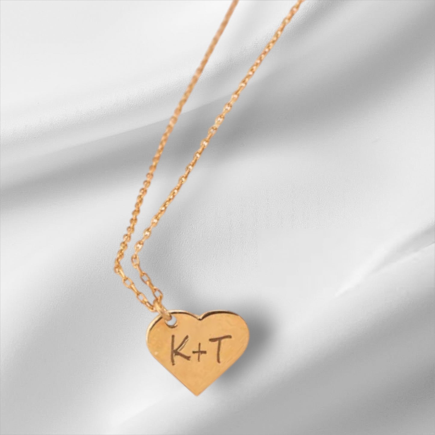 Heart Letter Necklace - Personalised