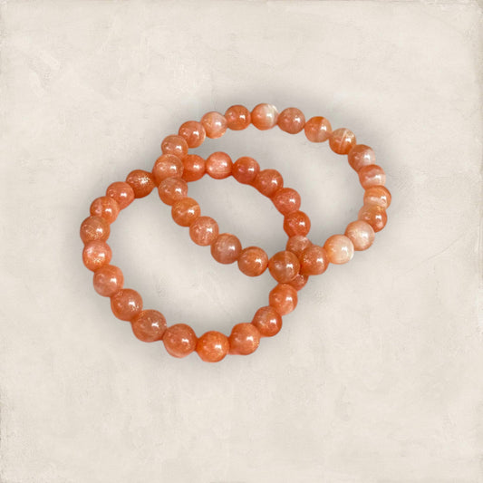 AAA+ Sunstone Beaded Crystal Bracelet (Copy)